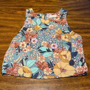 Altar'd State Size Small Groovy Retro Print Top